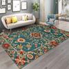 Moynesa Bohemian Carpet Vintage Pattern Carpet for Living Room Washable for Dining Room Interior Door Mat Kitchen Area Carpet