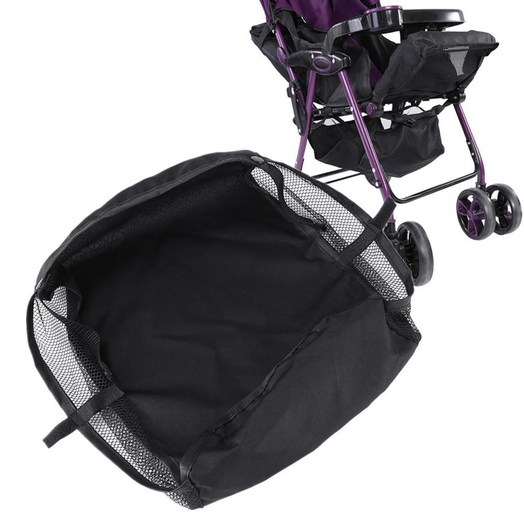 1Pc Baby Stroller Pram Bottom Basket Pushchair Buggy Shopping Storage Case Organizer Bag