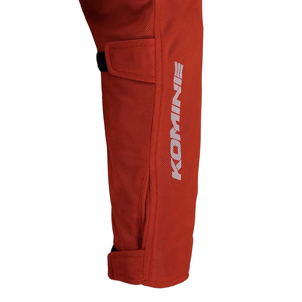 Мотоциклетная куртка с высокой степенью защиты, полностью сетчатая куртка, красная XL [KOMINE] JK-165 07-165, мужская