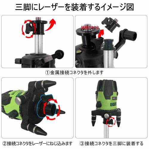 150cm Laser Level Tripod with 2-Way Legs, Thick Storage Case, 1.5m/1500mm/1.5 Meter Capacity, Detachable 5/8 Inch Thread Connector