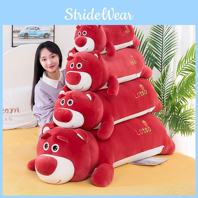 Plush Red Lotso Toy Soft Filled Doll Room Decorations Children Holiday Gift