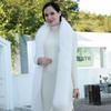 Faux Fox Fur Scarf All-match Faux Fur Scarf for Women Faux Raccoon Fur Neck Scarf for Winter