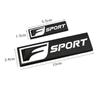 3D Metal F Sport Badge Emblem Decals Car Logo Stickers for Lex/us IS200T IS250 IS300 RX300 CT NX RX GS RX330 RX350 CT200 GX470 IX350