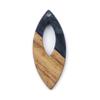 3pcs Hollow Olive Resin Wood charms Secret Wood Resin Pendants For Earring Keychain Necklace DIY Jewelry Make 3.8cm X 1.6cm