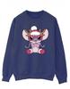 Mens Lilo & Stitch Angel Reindeer Sweatshirt