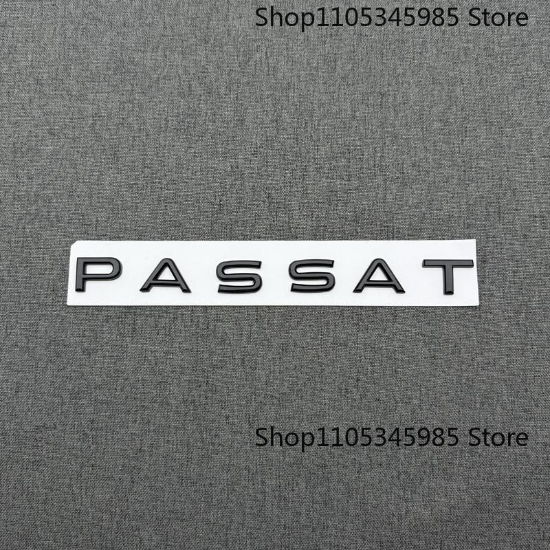 YKPSC1 Car Tail Rear Trunk PASSAT Emblem Fender Side Sticker Decal For Volkswagen PASSAT B8 Car Body Sticker Letter Logo VW Accessories