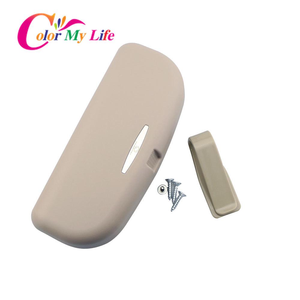 New Sun Visor Car Glasses Sunglasses Holder Case for Skoda Octavia Yeti Roomster Fabia Rapid Superb Kodiaq Karoq