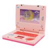 Kids Laptop Sound Music High Simulation Educational Learning Computer for Children English Pink