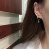 Элегантные серьги-кольца с подвесками-звездами, покрытые серебром 925 пробы, для женщин - Простые, универсальные и роскошные украшения для ушей.