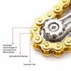 Sprockets Flywheel Finger Tip Antistress Anxiety Metal Bike Chains Fidget Toys for Adult Kids