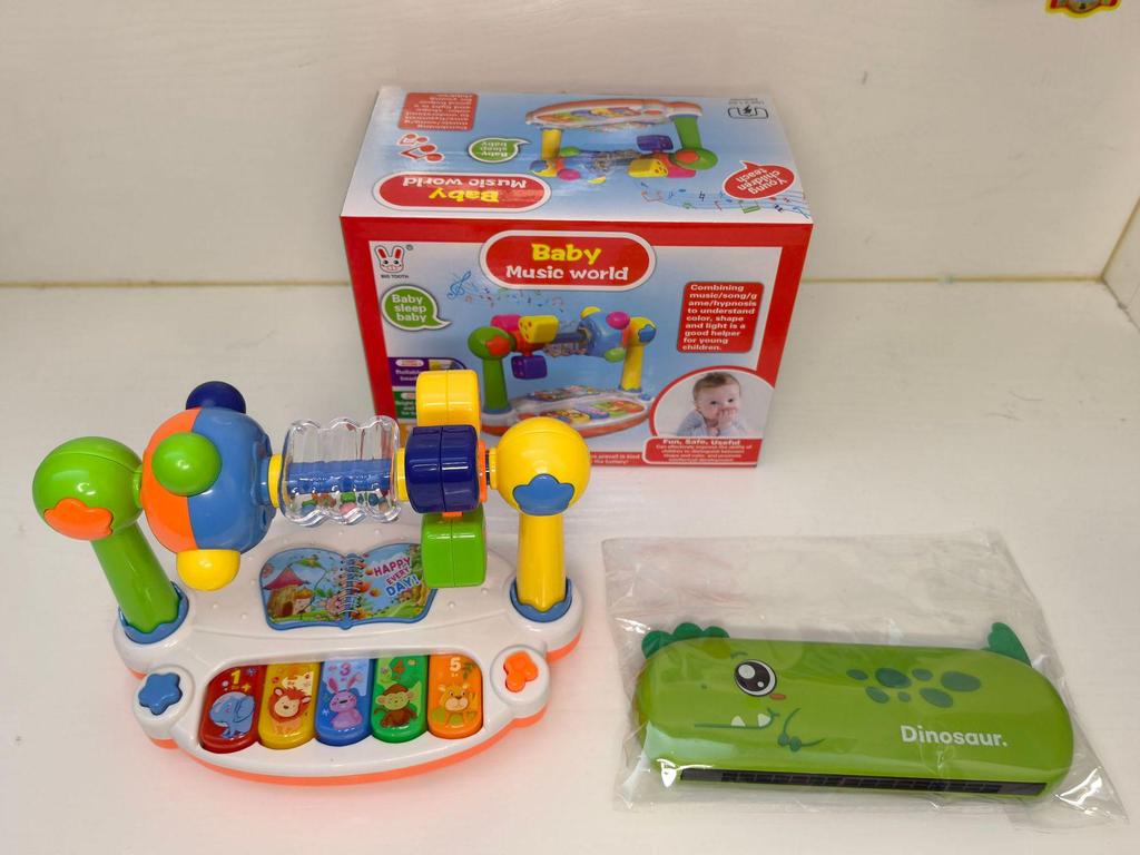 Multifunctional Baby Electronic Keyboard with Lights - Early Education and Singing Musical Instrument
