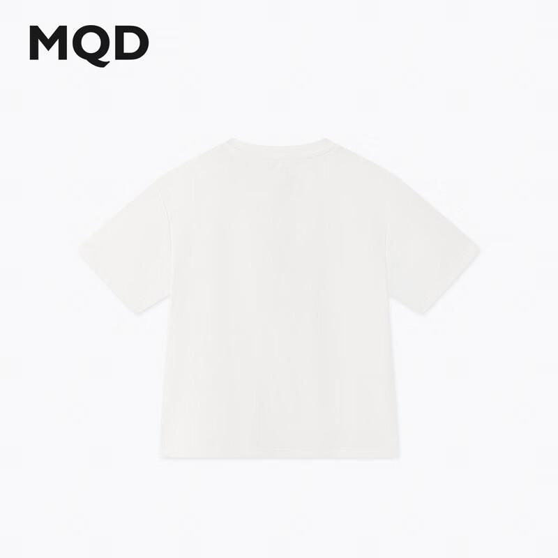 Детская футболка с коротким рукавом MQD с мультяшным принтом, быстросохнущая