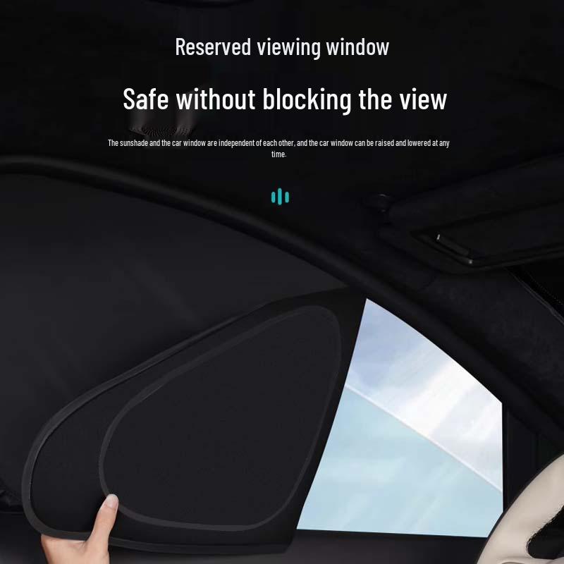 Солнцезащитный козырек Xiaomi SU7 для окон автомобиля: Теплоизоляционная и приватная шторка для салона автомобиля