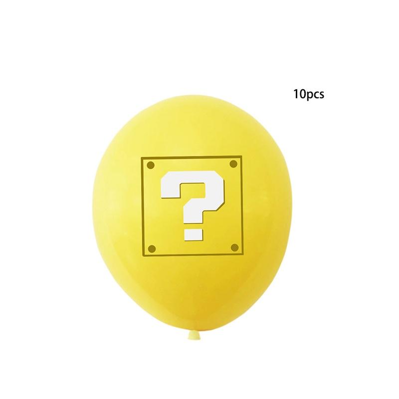 Супер Марио С Днем Рождения Украшения для Вечеринки Баннер Шары Топпер для Торта