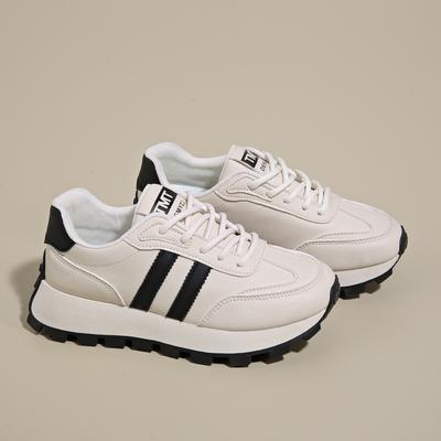 2025 Новая женская спортивная обувь Корейская версия Легкая износостойкая тренировочная обувь Модная повседневная женская обувь