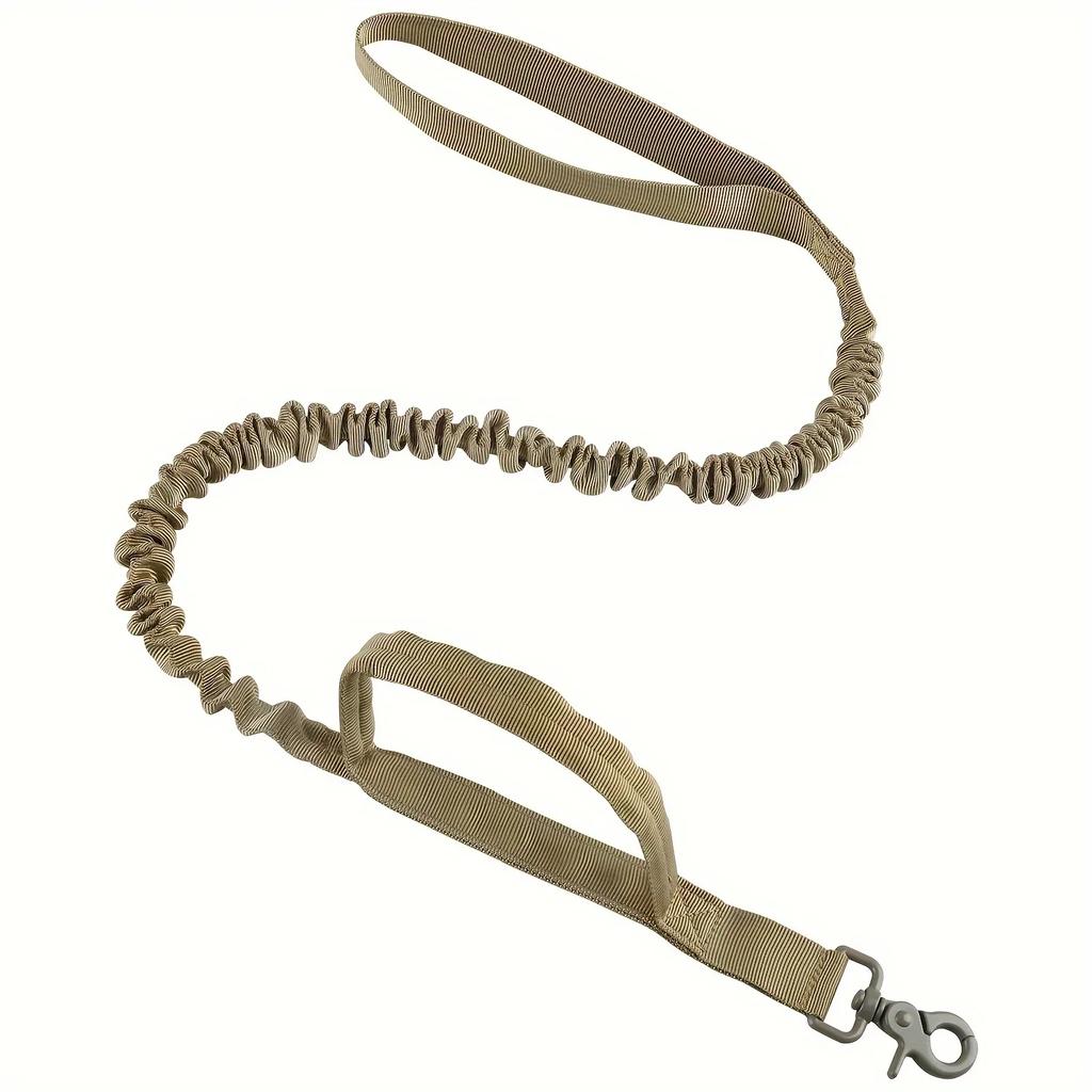 Тактический ошейник для охотничьей собаки, тяговый трос, цинковый сплав, имитация нейлона, липучка, регулируемый размер, аксессуары для охоты