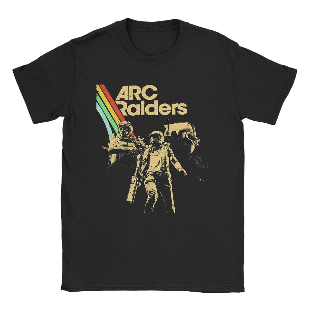 Мужская Женская Футболка с Графикой Arc Raiders Видеоигры Хлопок Верхняя Одежда