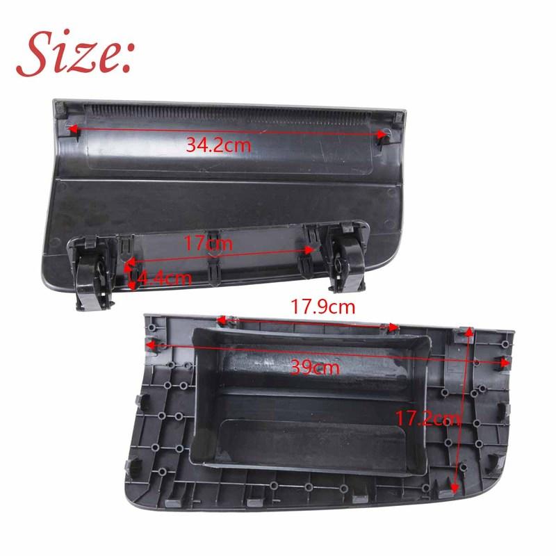 Left Driver Side Abs Dashboard Storage Box Cover Wide Narrow Body for Toyota Hiace Commuter Super Grandia GL 2005-2018