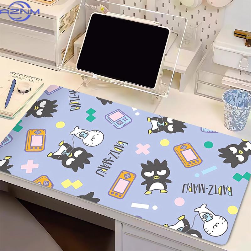 Gaming Mouse Pad Bad Computer Mousepad Bbadtz Mmaru Large Rubber Desk Mat Pc Anime Carpet Keyboard Gamer Accessories Table Pad