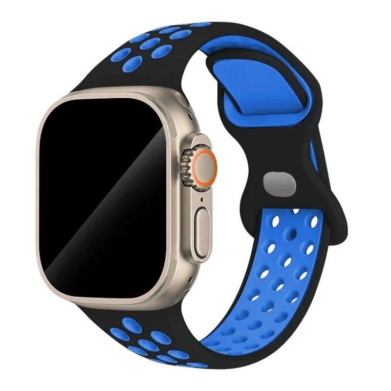 Спортивный ремешок с цветными частицами, резиновый ремешок для Apple Watch 49 мм 46 мм 45 мм 44 мм 42 мм 41 мм 40 мм для IWatch 11 10 9 8 7 6 5 4 3 SE