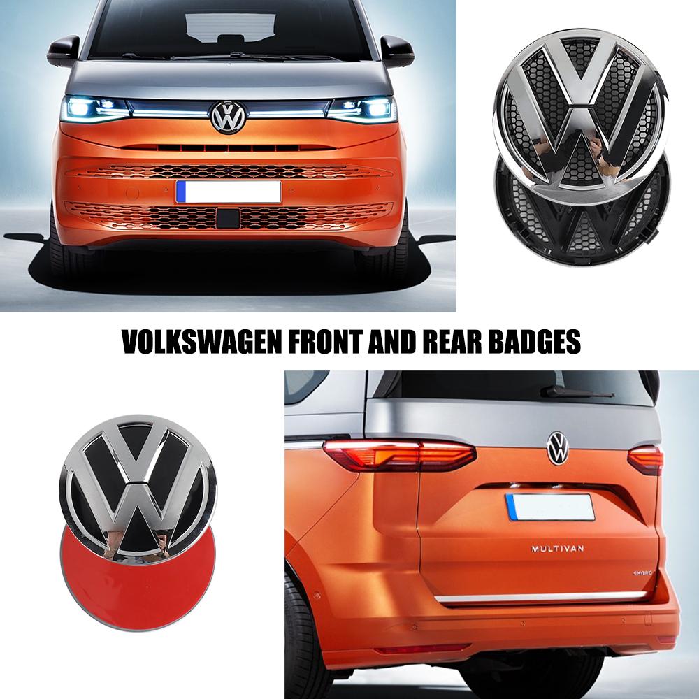 CAT1 1/2pcs Car Front Rear Trunk Logo For Volkswagen VW Transporter T5 2010 2011 2012 2013 2015 2014 Emblem Badge Sticker Decoration
