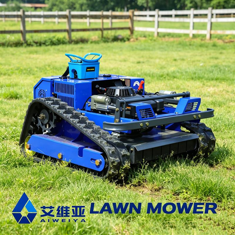 European Spot 550mm Cutting Width RC Lawn Mower Robot Lawn Mower, Secondary Quenched Alloy Blades, Wireless Robot Mower
