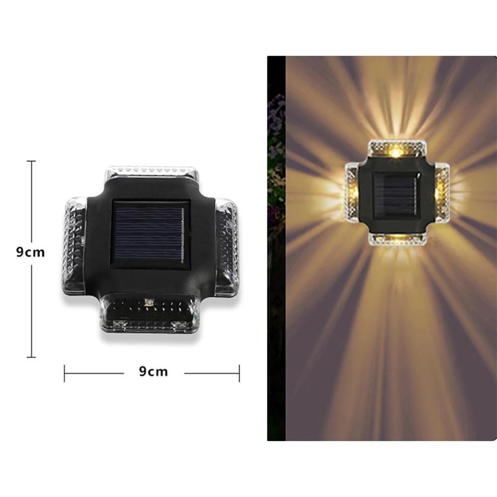 Outdoor LED Solar Wall Lamp Up and Down Luminous Waterproof Lighting Garden Decoration Stairs Fence Solar Sunlight Light Lamps