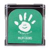 Штамповая подушечка Shachihata PalmColors для отпечатков рук, Зеленая HPS-A/H-G