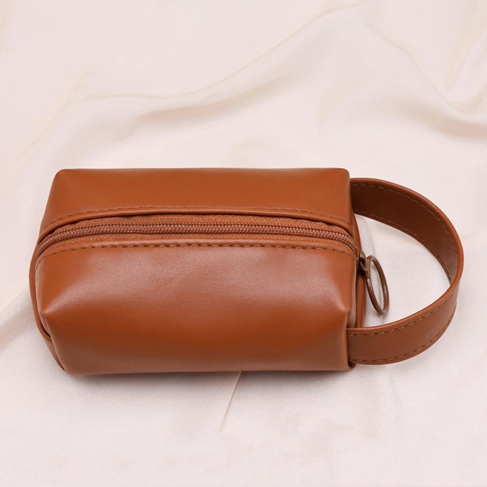 Водонепроницаемая мини-сумка для макияжа из искусственной кожи, косметичка, переносная сумка для туалетных принадлежностей на открытом воздухе