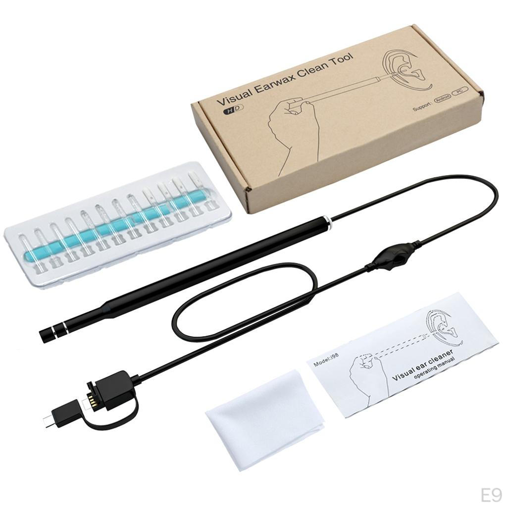 USB-камера для чистки ушей Визуальный ушной зонд 0,3/1,3 МП