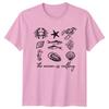 The Ocean Is Calling Sea Life Retro Summer TShirt