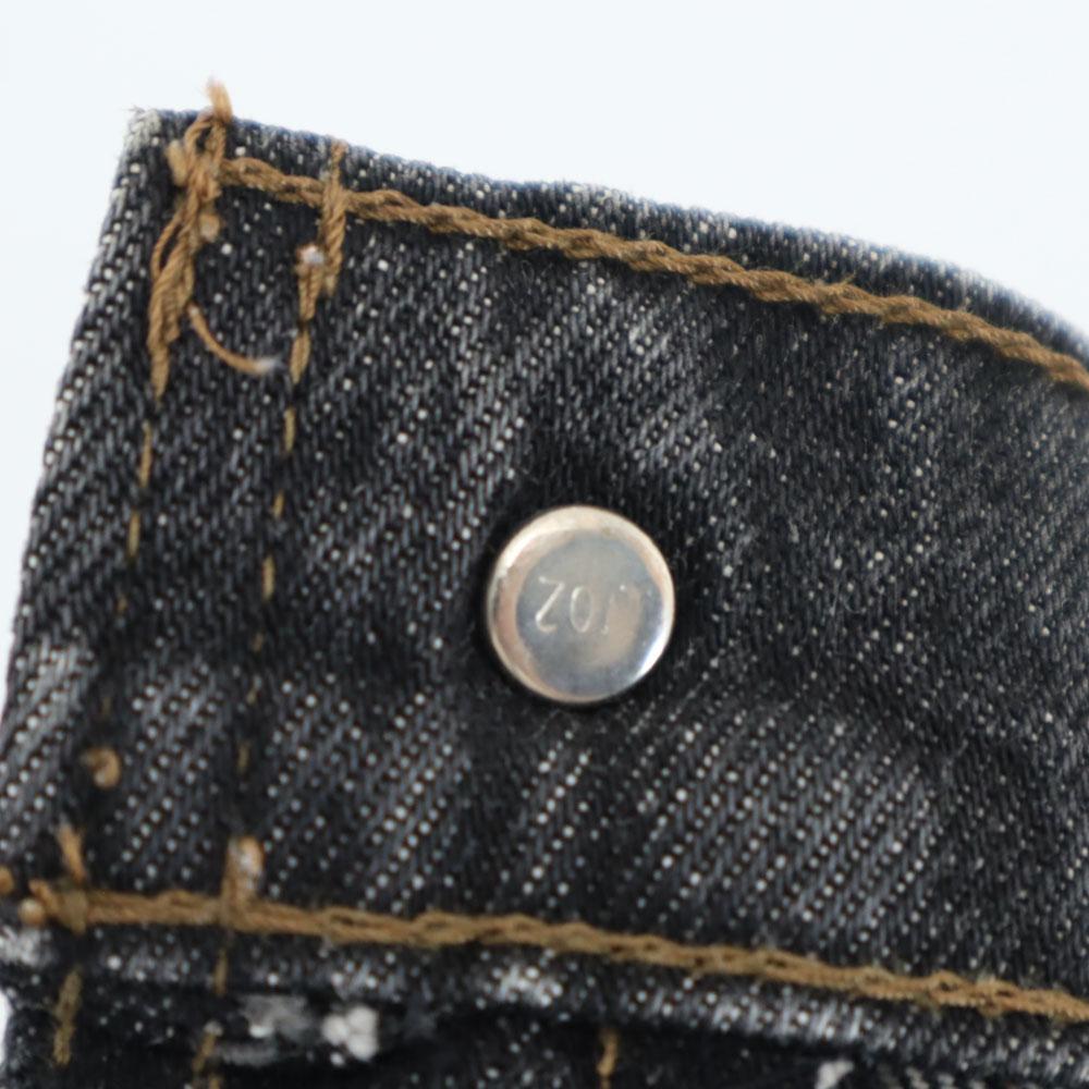 Levi's 80-е годы Сделано в Японии, окрашено в готовом виде, черные джинсы из денима W29 черные джинсы Мужские Б/У