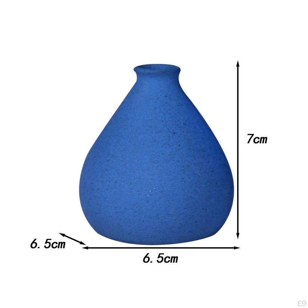 Керамическая ваза для цветов, горшок для бутонов, кашпо для вечеринки, офиса, комнатных растений, книжной полки