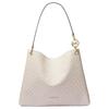 MICHAEL KORS Christina CHRISTINA Logo Coated Canvas Shoulder Handbag Large Women's Light Brown