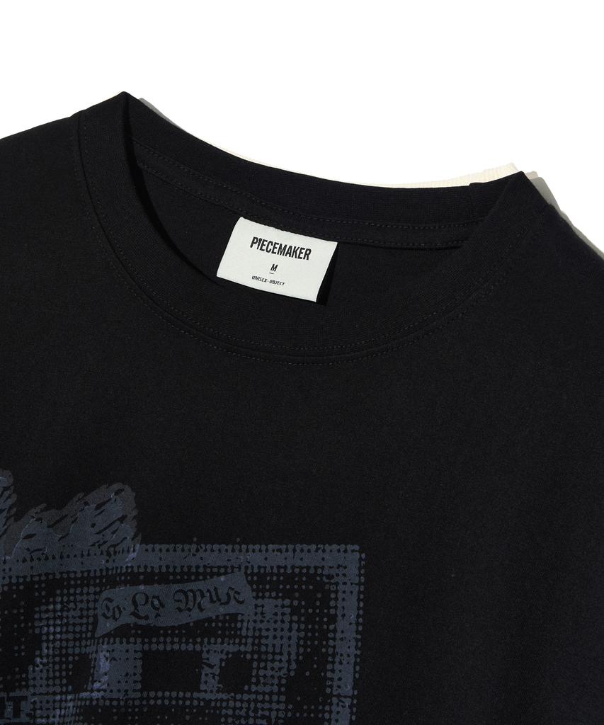 PEACE MAKER Vintage Tape Tee (Black)