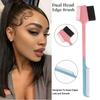Кисть для ретуширования краев, регулировка дредов, расческа для париков с функцией мультиэффекта, кисть для бровей, расческа для линии роста волос