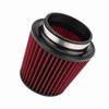 Universal Car Modification High Flow Inlet Air Intake Round Cone Air Filter Cleaner 100mm