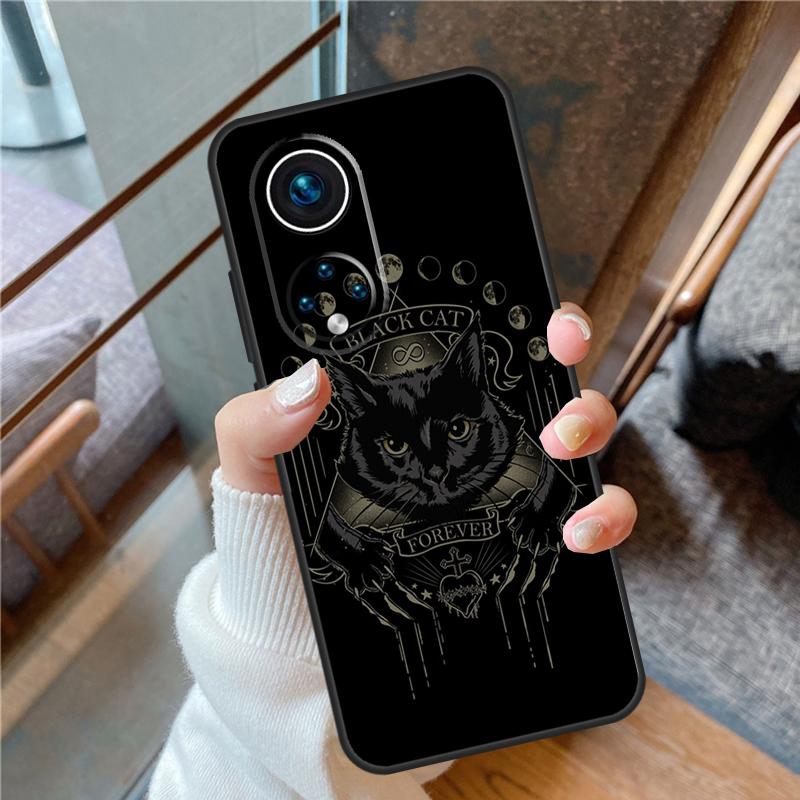Чехол-кошка луна для witches Для Honor X6a X7a X8a X9a X9b X7 X8 X9 8X 9X Чехол для Honor Magic 5 Lite 50 70 90