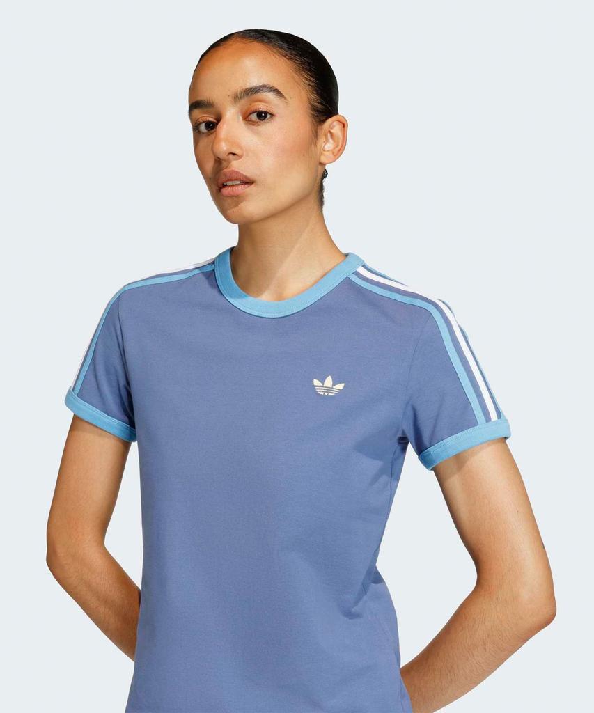 ADIDAS 3-Stripe Slim T-Shirt - Blue / Ke9385