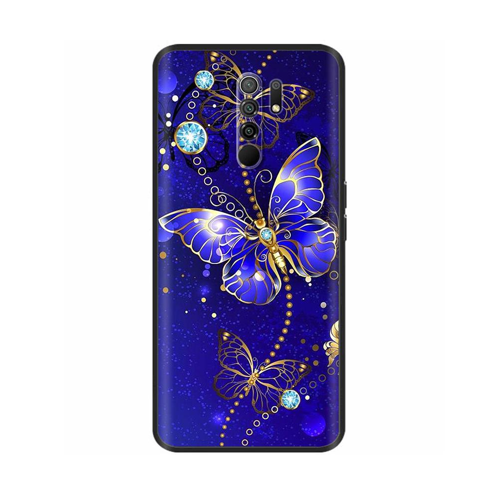 Чехол для телефона Для Redmi 9 Чехол redmi9 Милый Панда Силиконовая Задняя Крышка Для Xiaomi Redmi 9 Чехлы Мягкий Силикон Fundas TPU Бампер Coque