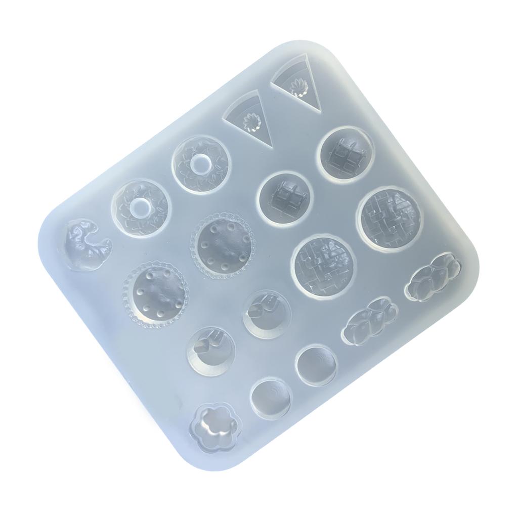 Практичные аксессуары для рукоделия Удобный набор силиконовых форм для создания различных поделок и проектов по изготовлению украшений ручной работы