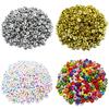 Товары для вечеринок, оптовая продажа, свободные бусины смешанного количества, 50 шт., 7 мм, «сделай сам», для изготовления ювелирных изделий ручной работы, акриловое ожерелье, браслет