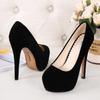 Fashion Comemore Sexy Platform High Heels Women's Leisure Heel Shoes 14cm Luxury Pumps Stilettos Shoes Footwear Woman 2025 Large Size 46