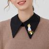 Fashionable Sophisticated Parrot Lapel Pin with Dripping Oil Designs Contrast Accessory for Party Supplies Costumes