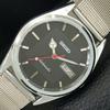 ОТРЕСТАВРИРОВАННЫЕ ВИНТАЖНЫЕ МУЖСКИЕ АВТОМАТИЧЕСКИЕ ЧАСЫ SEIKO 6309A ЯПОНИЯ ЧЕРНЫЙ ЦИФЕРБЛАТ a443219-1