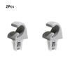2Pcs Sun Visor Hook Clips Bracket For Toyota Camry Highlander Prius 74348-33040