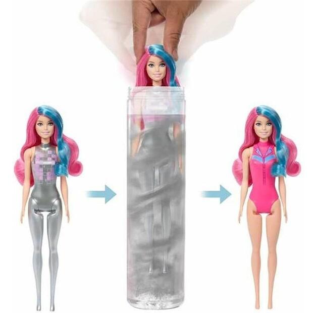 Кукла Barbie Color Reveal Серия Disco Ковбойка с металлической краской и функцией смены цвета