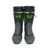 H013 Мужские резиновые сапоги средней высоты с бархатной подкладкой для рыбалки и отдыха на природе - японский и корейский стиль