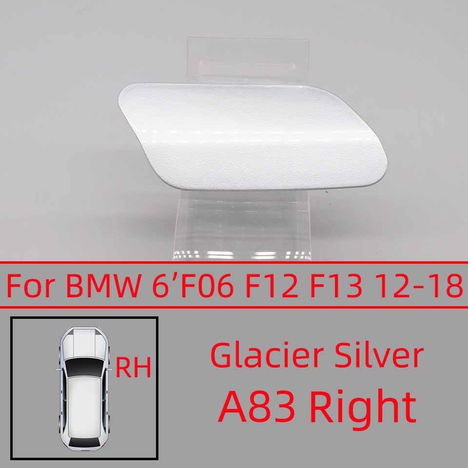 Headlight Washer Nozzle Cover Shell Lid Cap 51118052711 51118052712 For BMW 6 F06 F12 F13 Ordinary / M-Sport Bumper 2013-2018