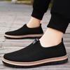 Men's Shoes Summer Breathable New One Foot Cloth Shoes Fly Woven Odorless Feet Versatile Casual Shoes